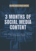 3 Months Of Social Media Content