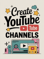 CREATE YOUTUBE CHANNELS