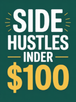 SIDE HUSTLES TO START FOR UNDER $100